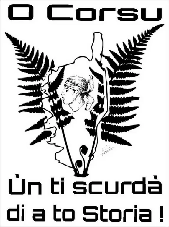 Autocollant, sticker  corse , O Corsu ùn ti scurdà