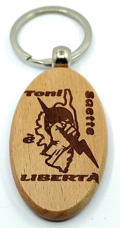 Porte-clés corses   "« Toni Saette è Libertà oval»"