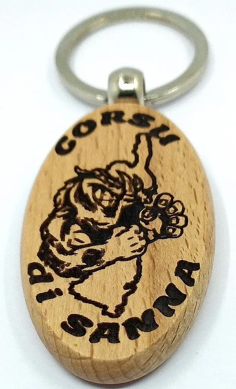 Porte-clés corse "«Corsu di Sanna»"