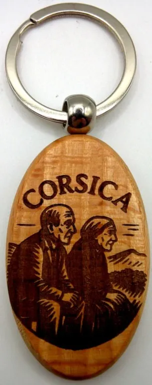 Porte-clés corse "«Corsica »"