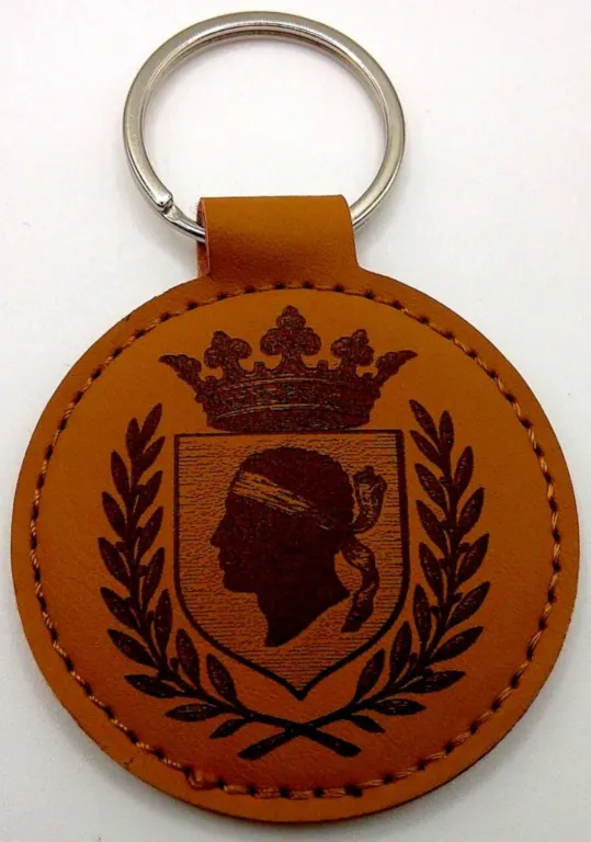 Porte-clés corse "«  Blason grand modèle"