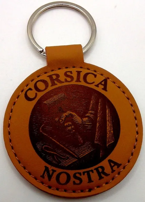 Porte-clés corse "« Corsica Nostra 10 grand modèle"