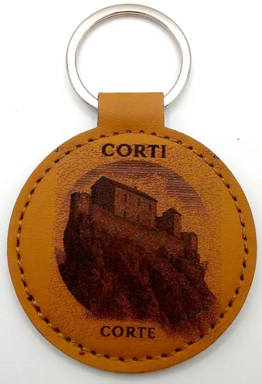 Porte-clés corse "« Corti grand modèle"