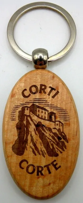 Porte-clés corse "« Corti»"