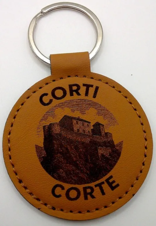 Porte-clés corse "« Corti 2 grand modèle"