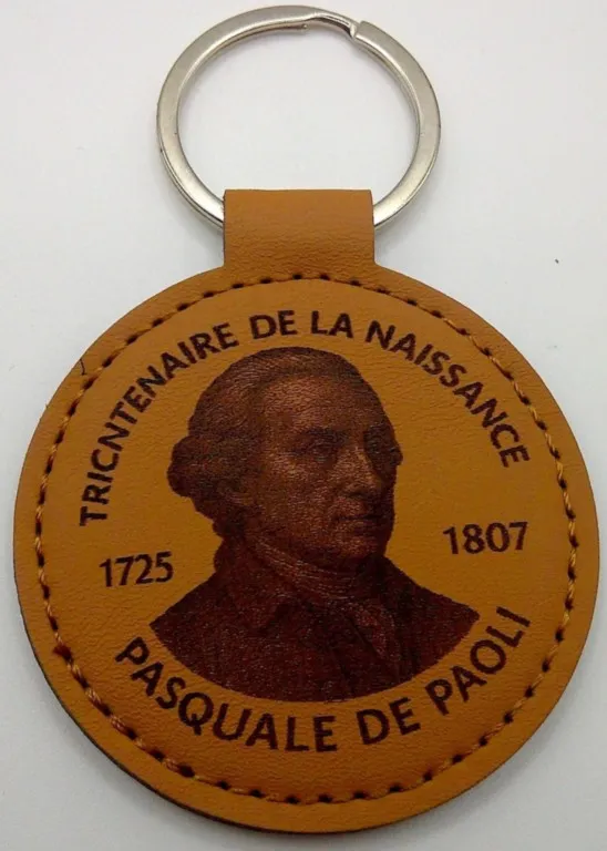Porte-clés corse "«Paoli tricentenaire grand modèle"
