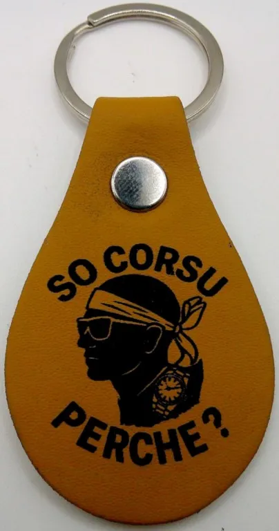 Porte-clés corse "« So Corsu ...Perche?"