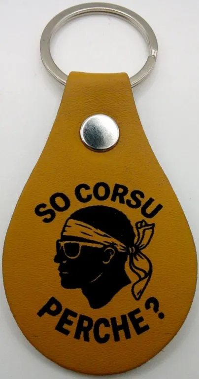Porte-clés corse "« So Corsu ...Perche? 2"