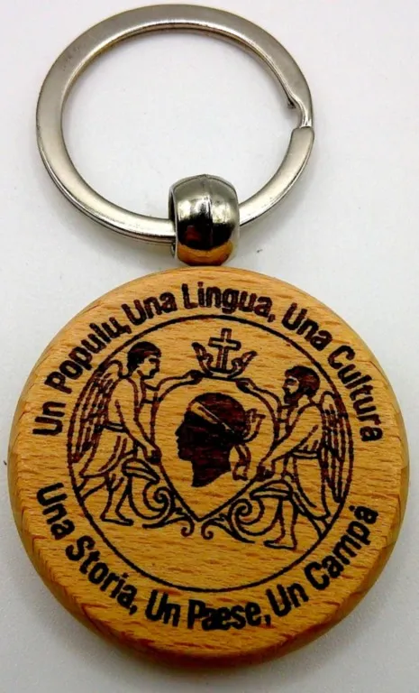 Porte-clés corse Un Populu,un Paese, una Cultura