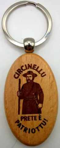 Porte-clés corse "« Circinellu prete è Patriottu  »"