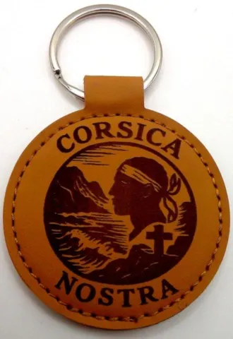 Porte-clés corse "« Corsica Nostra 5 grand modèle"