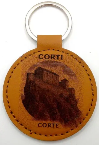 Porte-clés corse "« Corti grand modèle"