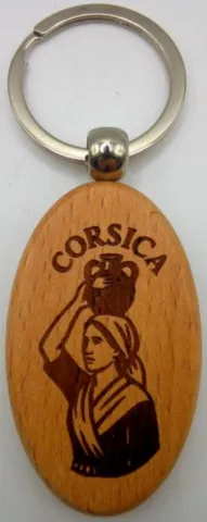 Porte-clés cors,  la porteuse d'eau