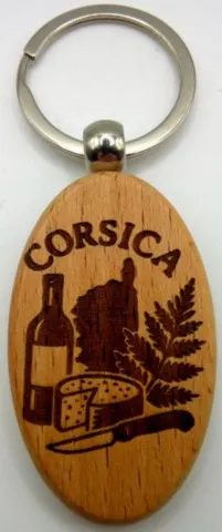 Porte-clés  corses "«Spuntinu »"