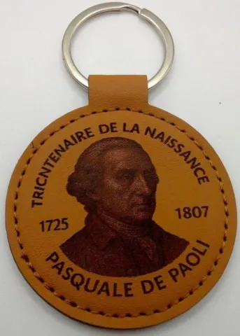 Porte-clés corse "«Paoli tricentenaire grand modèle"