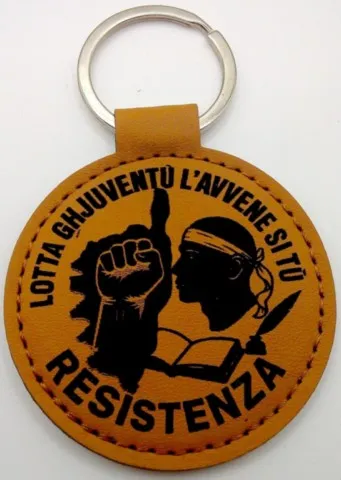 Porte-clés corse "« Lotta Ghjuventu grand modèle"