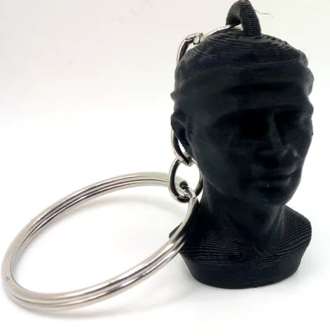 Porte-clés corse Testa Mora 3d