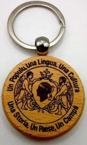 Porte-clés corse Un Populu,un Paese, una Cultura